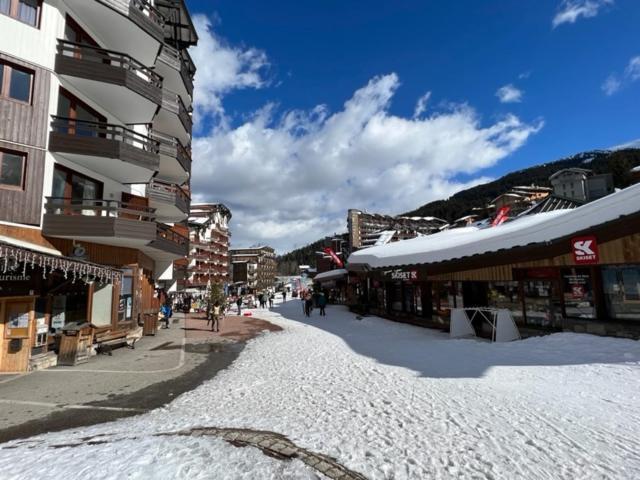 Appartement La Tania 2 Pieces Garage Dans Chalet Pied Pistes Dış mekan fotoğraf