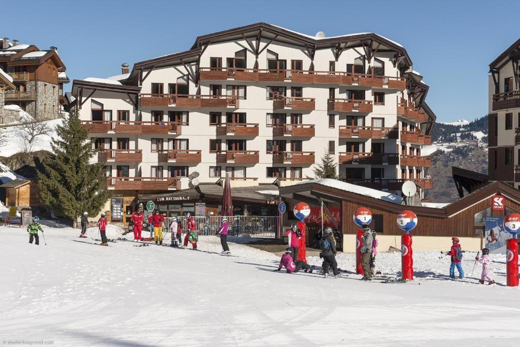 Appartement La Tania 2 Pieces Garage Dans Chalet Pied Pistes Dış mekan fotoğraf