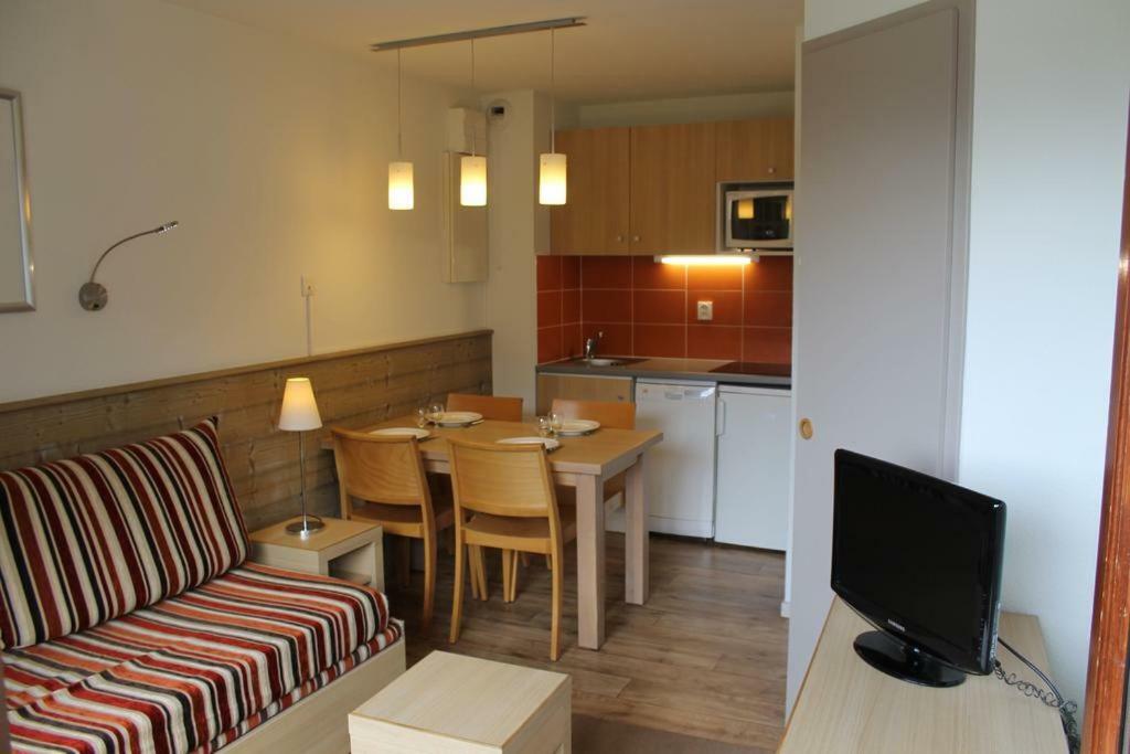 Appartement La Tania 2 Pieces Garage Dans Chalet Pied Pistes Dış mekan fotoğraf